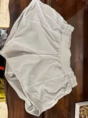 lululemon athletica Light Gray Women's Athletic Shorts